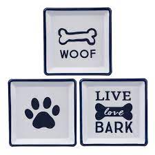 Dog Trinket Dishes - Set of 3