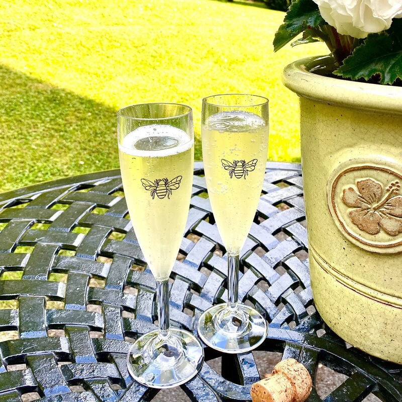 Polycarbonate Bee Fizz Flute