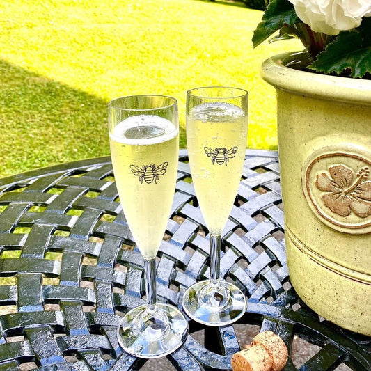 Polycarbonate Bee Fizz Flute