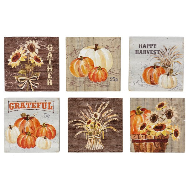 Harvest Farm Block Figurines - Set of 6