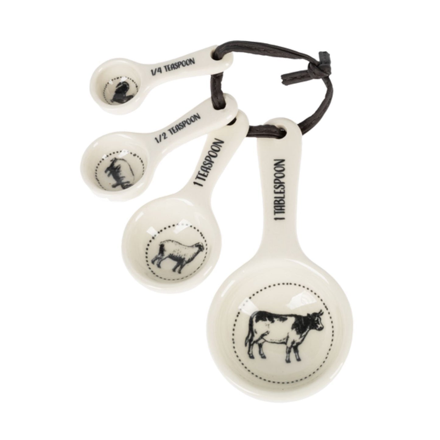 Farmhouse Measuring Spoons - Set of 4