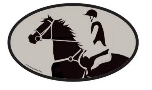 HHP Euro Oval Sticker - Starting Box w/Rider