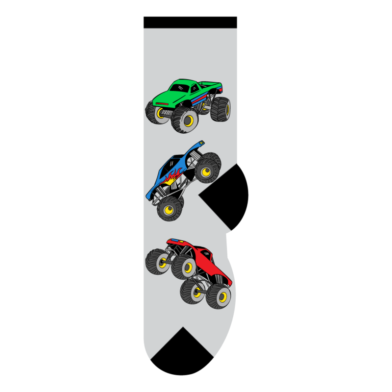 Foozys Kids Socks - Monster Trucks