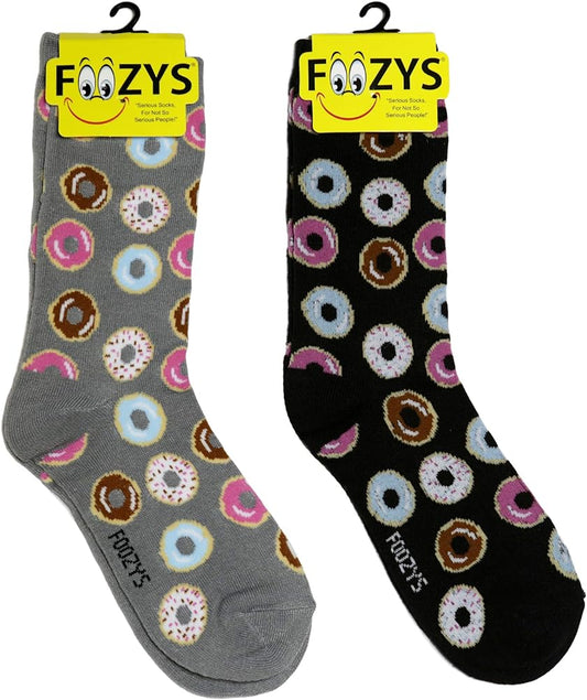 Foozys Crew Socks - Donut