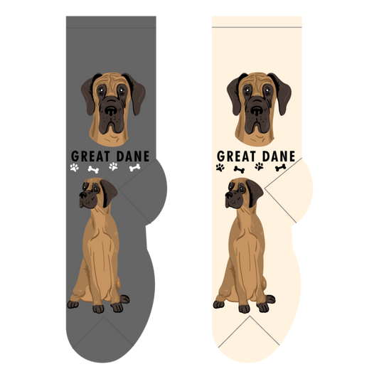 Foozys Crew Socks - Great Dane