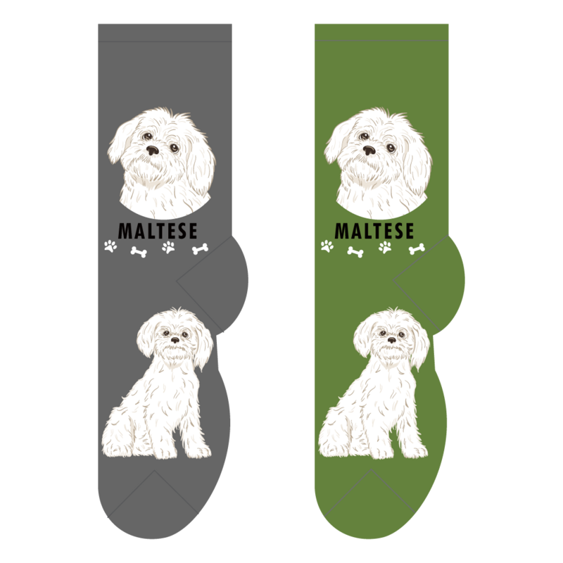 Foozys Crew Socks - Maltese