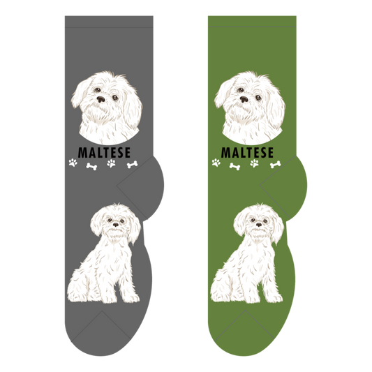 Foozys Crew Socks - Maltese