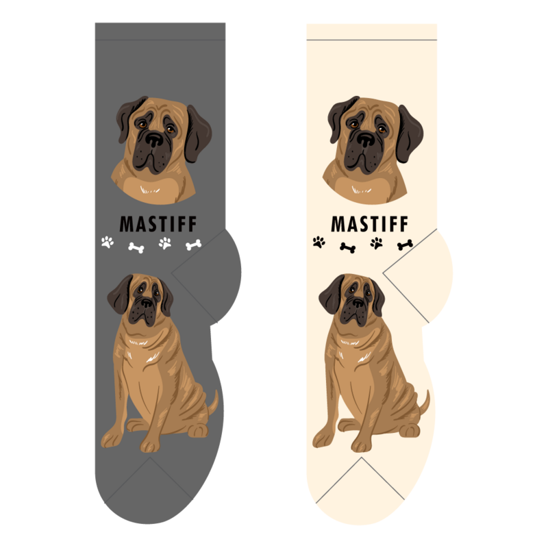 Foozys Crew Socks - Mastiff