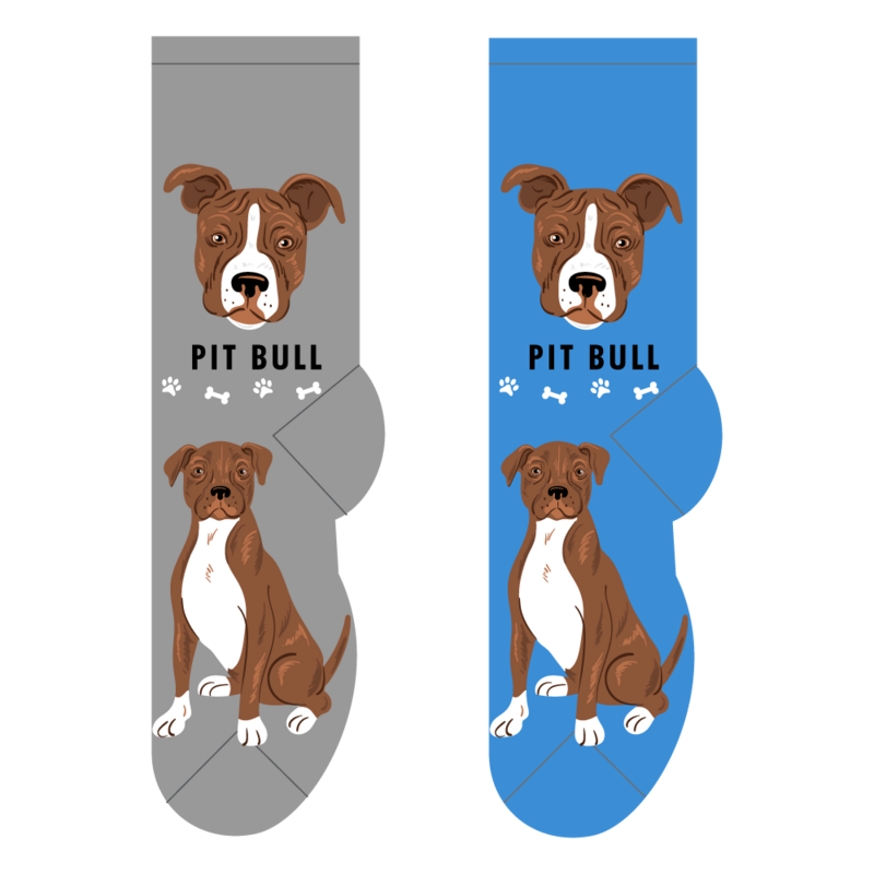 Foozys Crew Socks - Pit Bull
