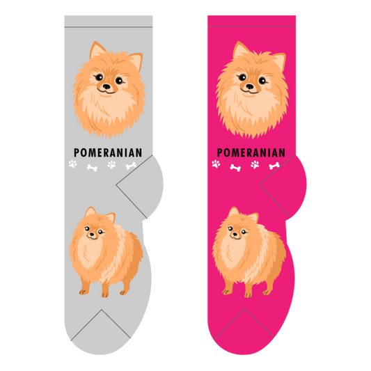 Foozys Crew Socks - Pomeranian
