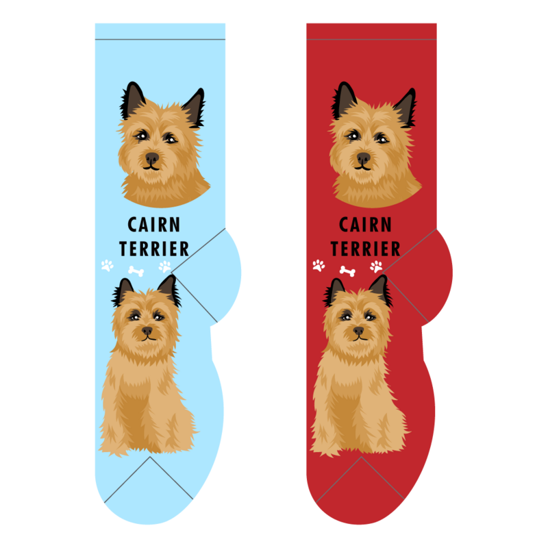 Foozys Crew Socks - Cairn Terrier