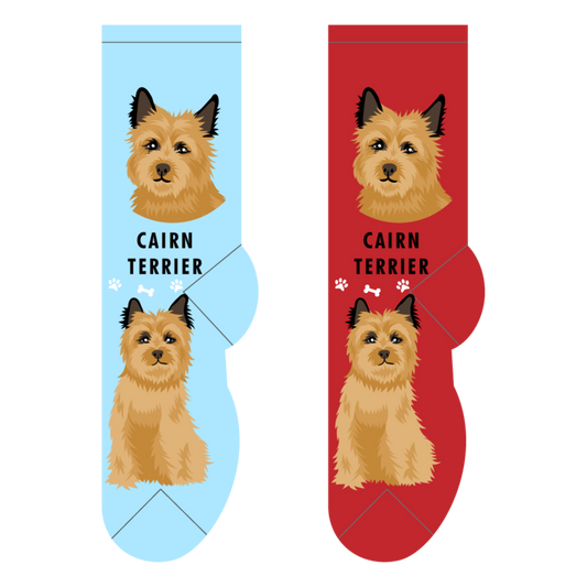 Foozys Crew Socks - Cairn Terrier