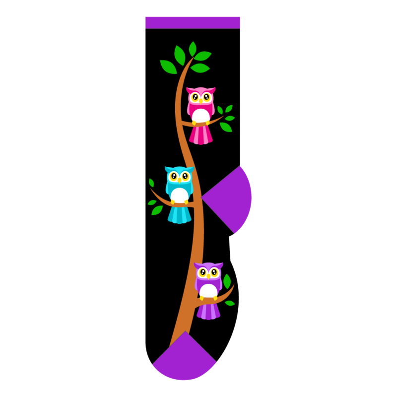 Foozys Kids Socks - Owls
