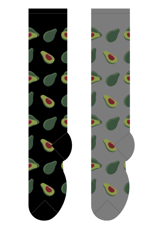 Foozys Knee High Socks - Avocados
