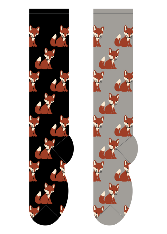 Foozys Knee High Socks - Foxes