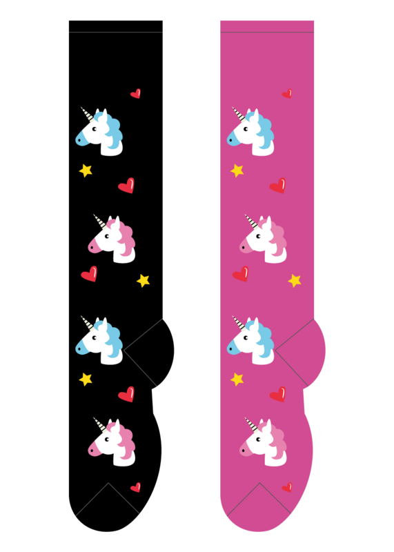 Foozys Knee High Socks - Unicorns