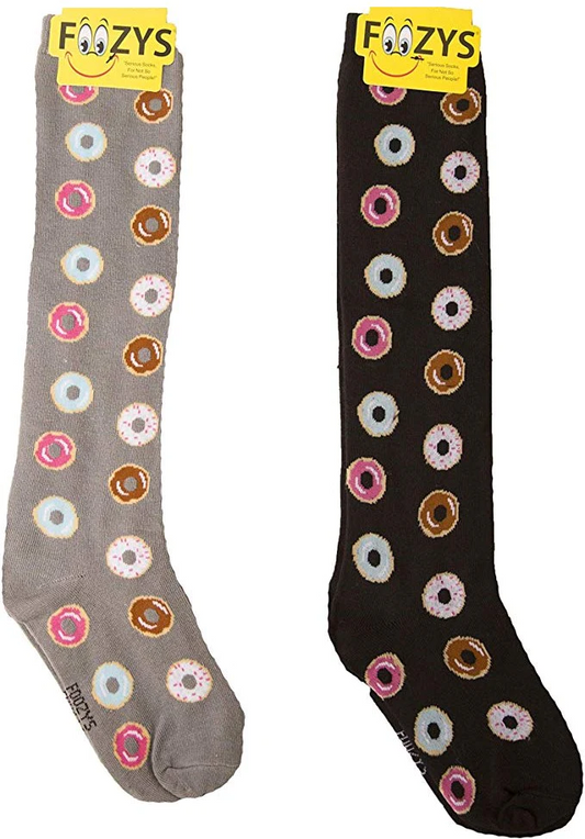 Foozys Knee High Socks - Mini Donuts