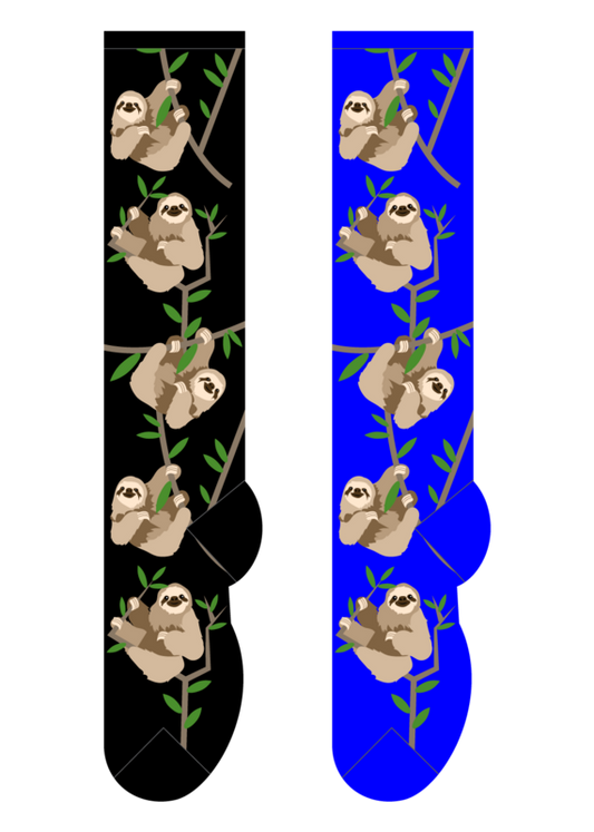 Foozys Knee High Socks - Sloth
