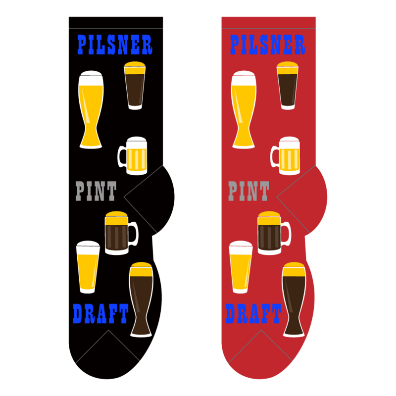 Foozys Men's Socks - Beer Time