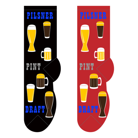 Foozys Men's Socks - Beer Time