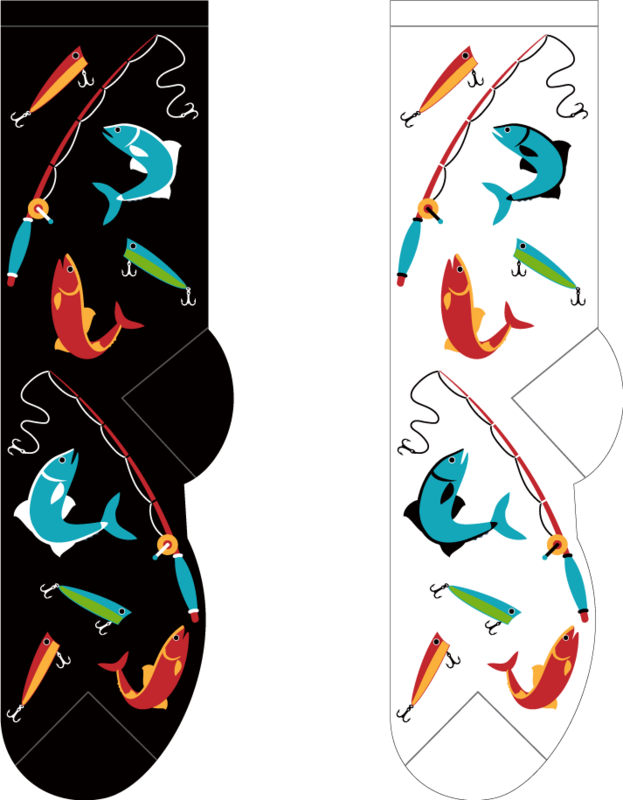 Foozys Men's Socks - Fly Fishing