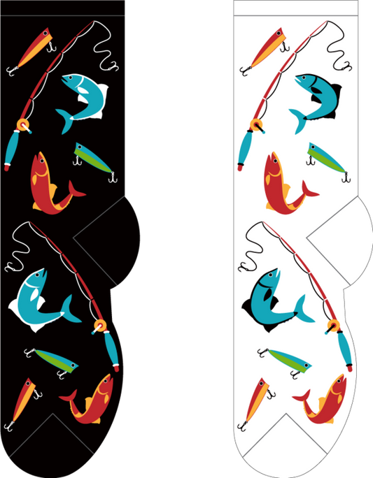 Foozys Men's Socks - Fly Fishing