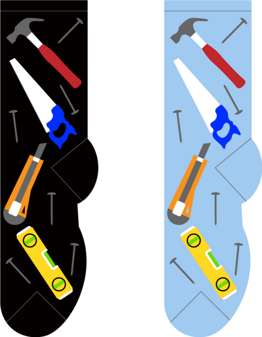 Foozys Men's Socks - Tools