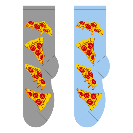 Foozys Men's Socks - Pizza Slice
