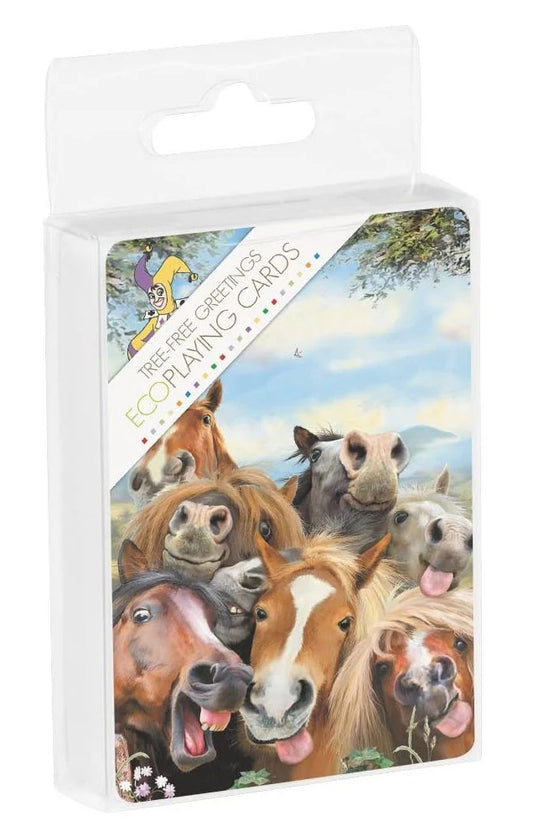 TF Playing Cards - Horses Selfie