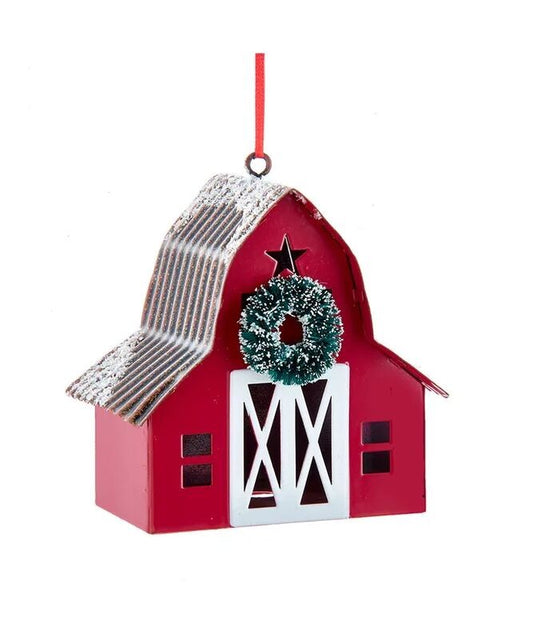 KA Metal Barn Ornament