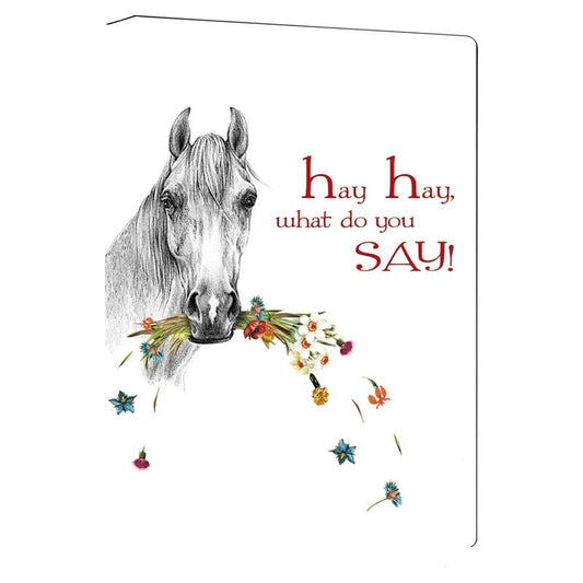 TF Journal - Boho Horse Hay Hay