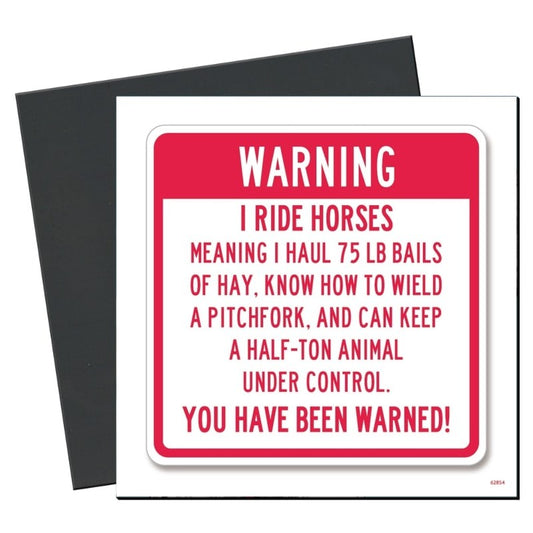 TF Eco Magnet - You've Been Warned