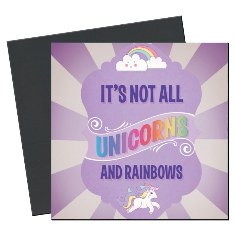TF Eco Magnet - Unicorns & Rainbows