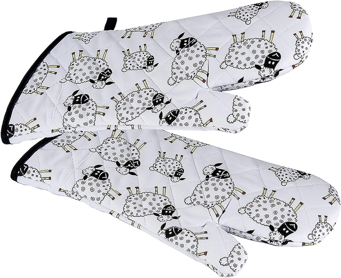 Spotted Dog Oven Mitt - Sheep Set of 2