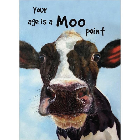TF Birthday Card- A Moo Point