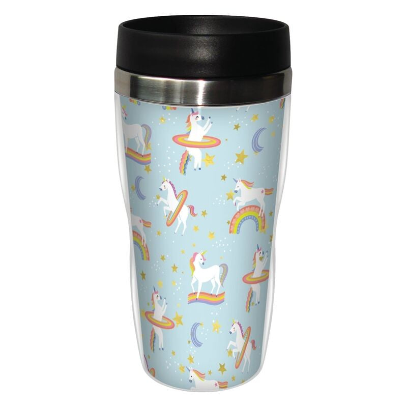 TF Travel Mug - Unicorns & Rainbows