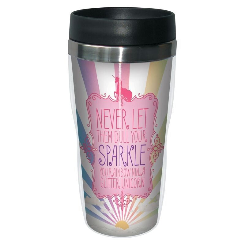 TF Travel Mug - Rainbow Ninja