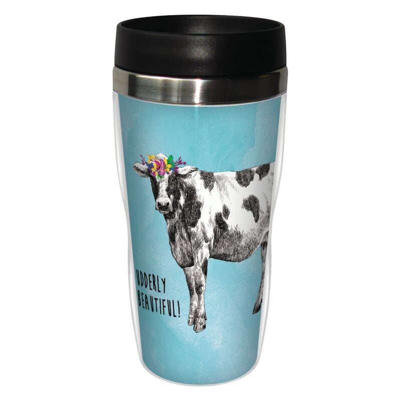 TF Travel Tumbler - Boho Cow