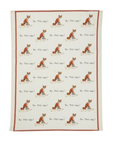 Cotton Tea Towel - For Fox Sake!