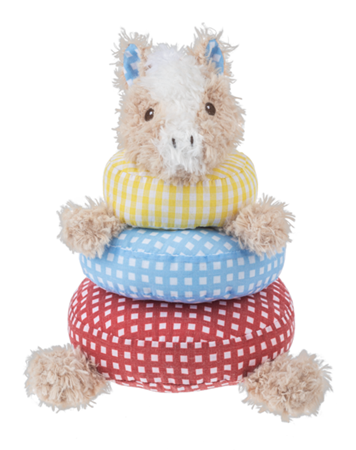 Happy Hill 9" Plush Horse Stacker