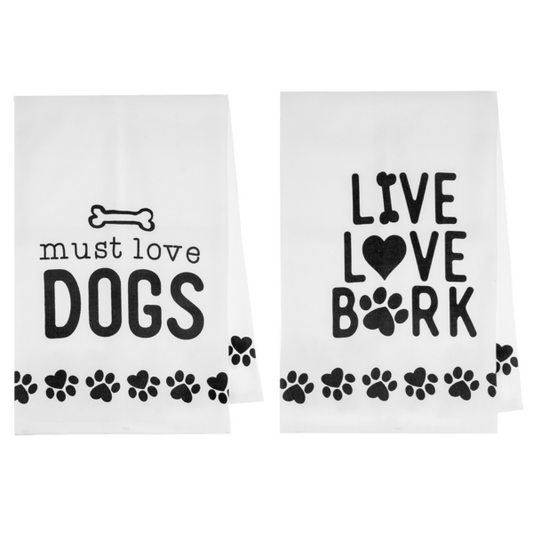 Dog Tea Towels - Set of 2