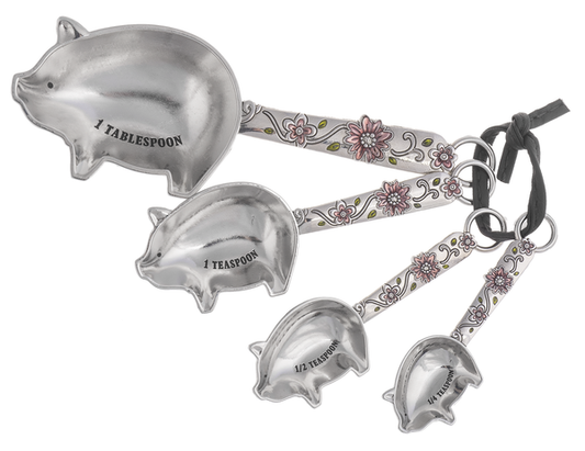 Pig Measuring Spoons - Set of 4