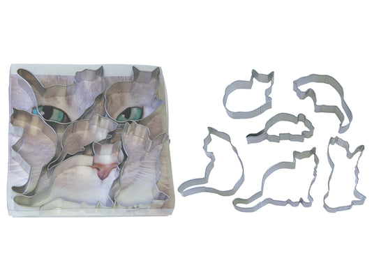 Cookie Cutter 6 Pc. Set- When the cats away