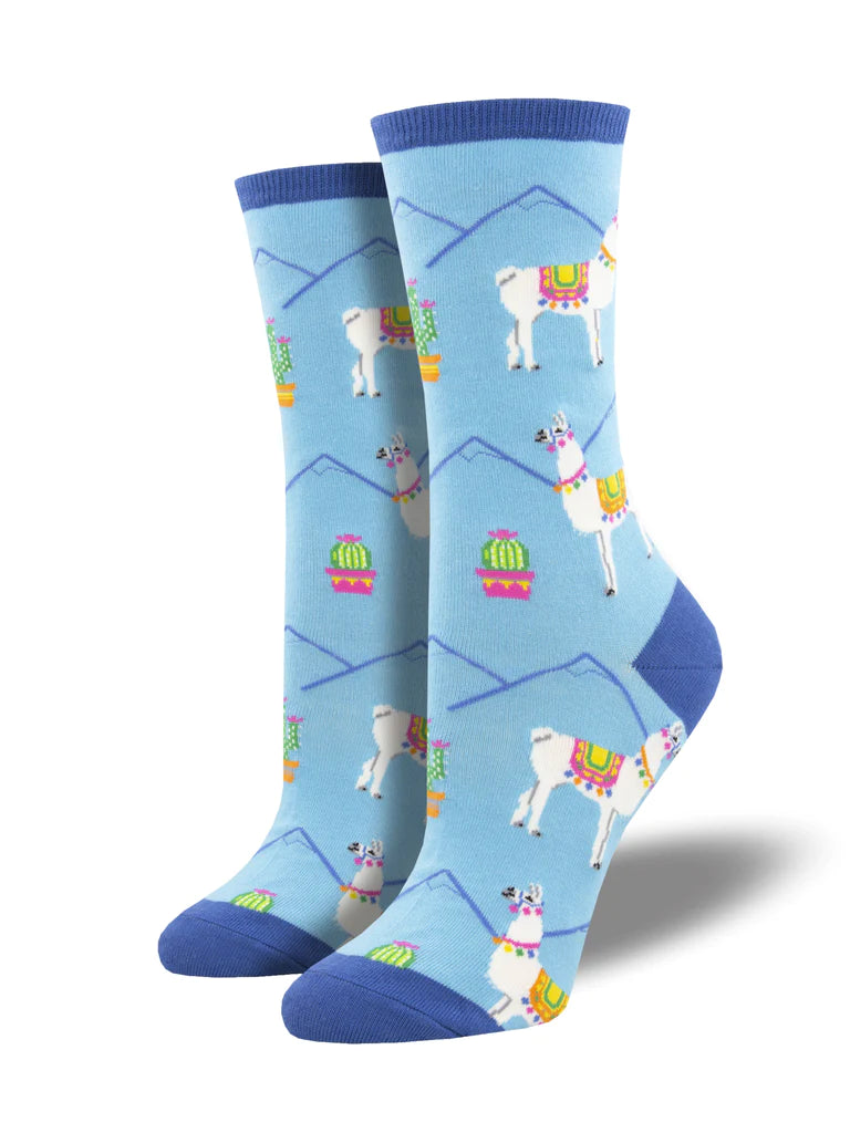 Ladies Crew Socks - "Como Se Llama"