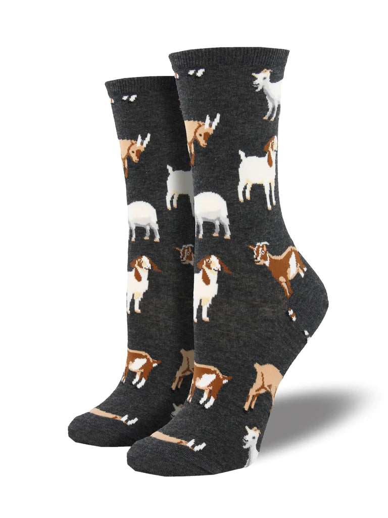 Ladies Crew Socks - "Silly Billy"
