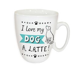 I love my dog a latté | Mug