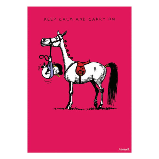 Hanging On | Thelwell Greeting Card