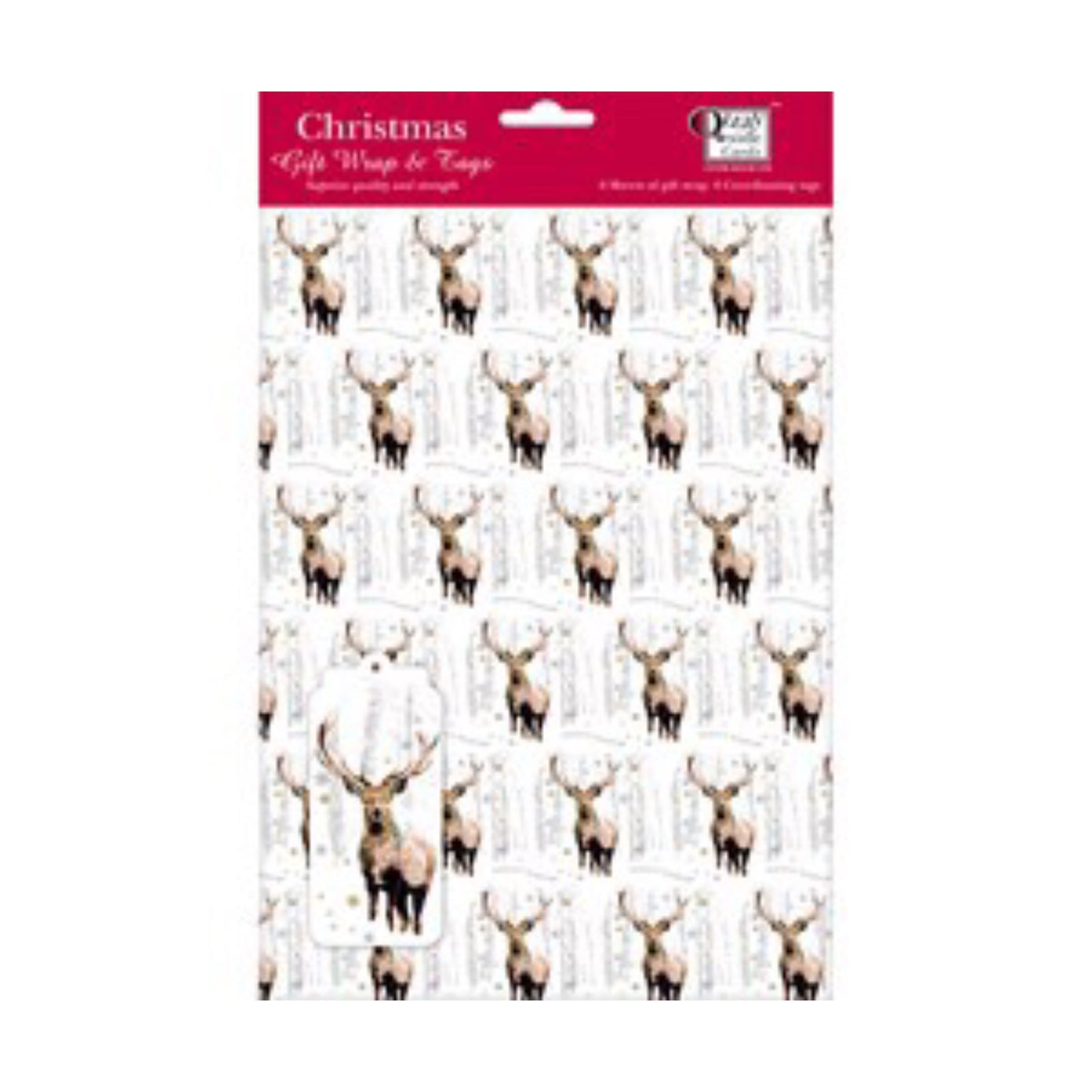 Snowflake & Stag | Gift Wrap & Tags