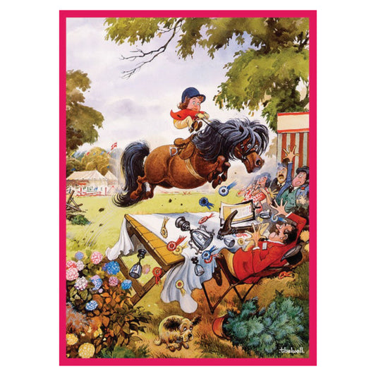 Up For The Cup | Thelwell Greeting Card