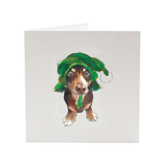 Santa’s Little Helper | Christmas Greeting Card